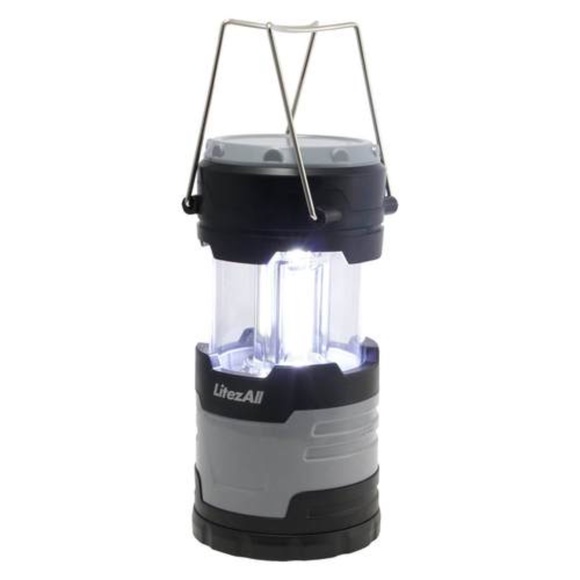 Lantern Emergency Hurricane Extendable COB LED Light Black Outs New - Picture 6 of 8